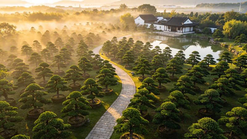 融森园林北海基地俯视实景